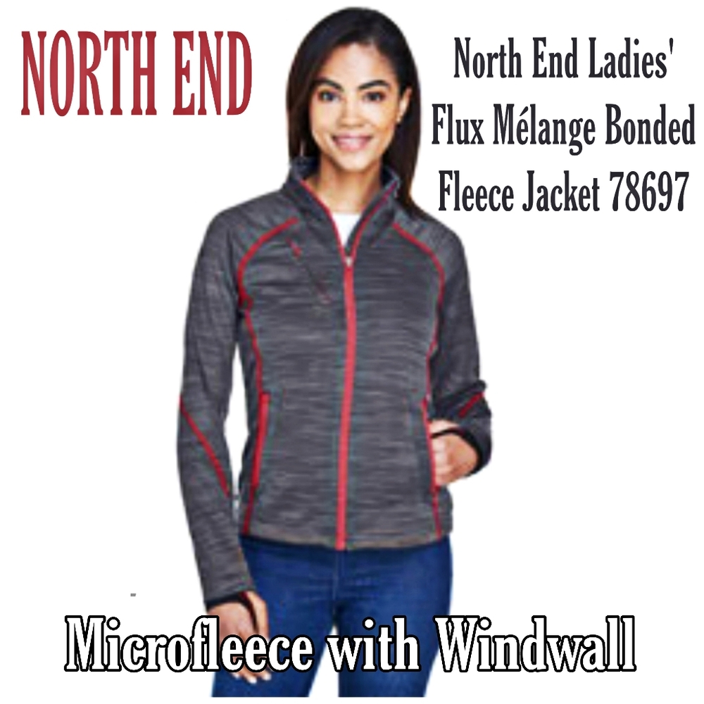 NWT NORTH END TRAINING athletic jacket windwall microfleece RUNNING TRAINING.